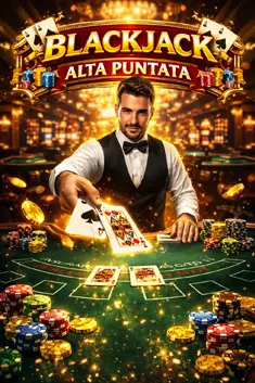 Blackjack Alta Puntata gioco da tavolo
